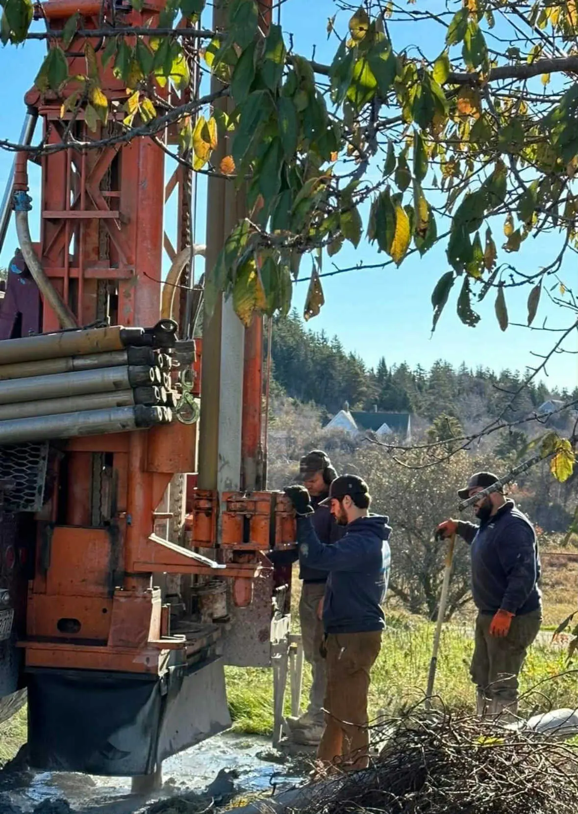 CLearwater Well Drilling truck